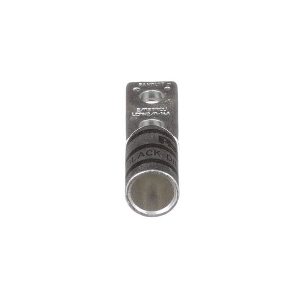 One-Hole Compression Lug, Standard Barrel, Copper, Black